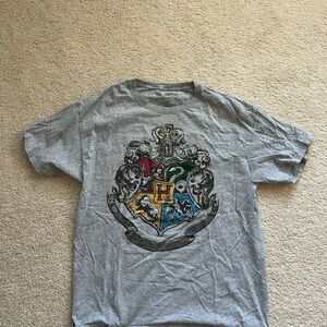 Universal Studios Hogwarts Crest T-shirt Wizarding World Of Harry Potter Size L